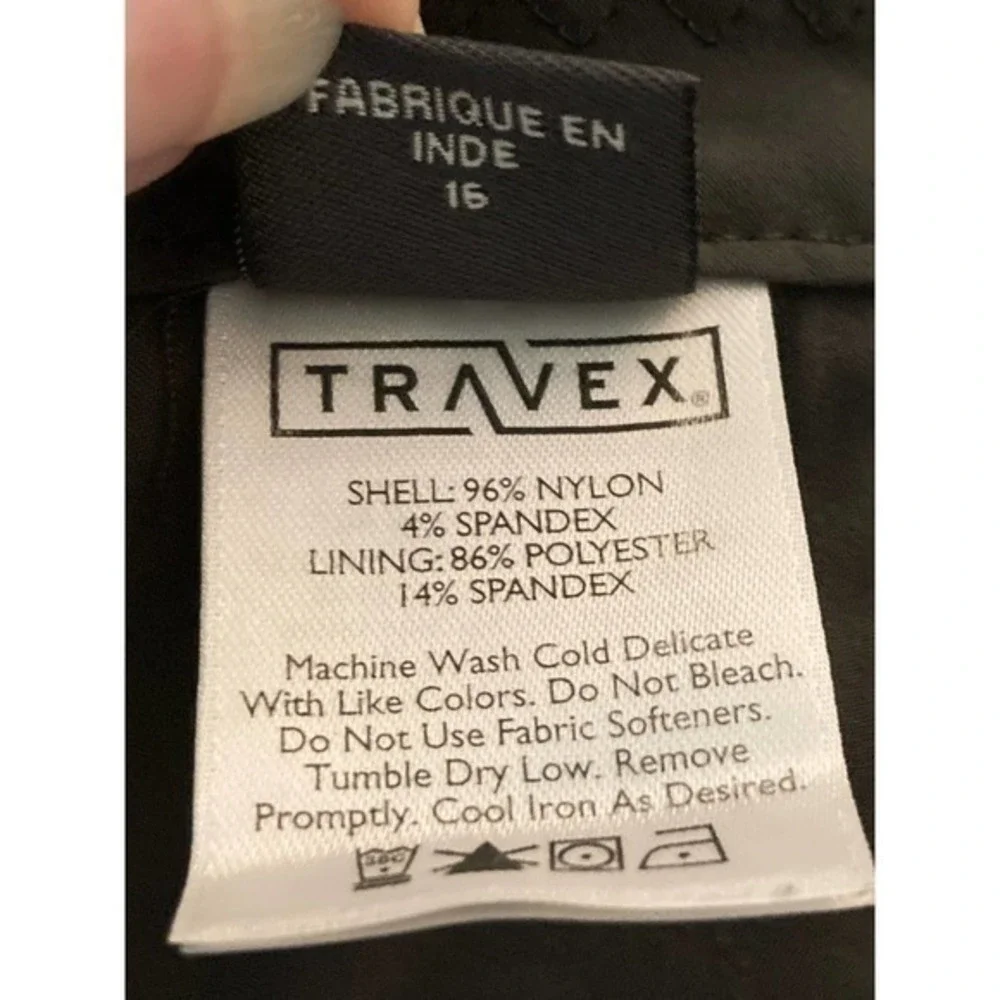 Eddie Bauer Travex Hiking Skort Olive Green‎ Size 16